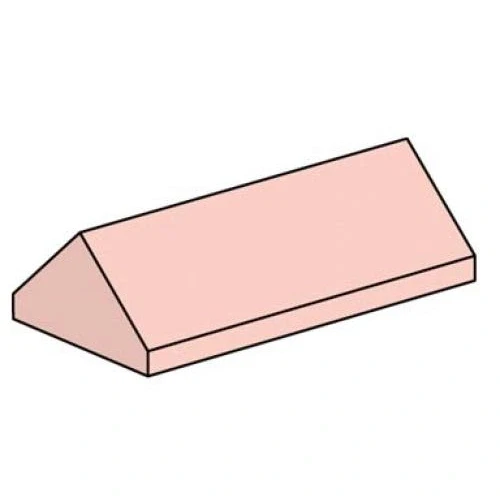 LEGO® Bulk Bricks 2x4 Sand Red Ridge Roof Tiles, Steep Sloped 10007 (1/1) LEGO® Bulk Bricks 2x4 Sand Red Ridge Roof Tiles, Steep Sloped 10007 (1/1)