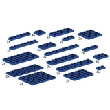 LEGO® Bulk Bricks Assorted Blue Plates 10011 (1/1)