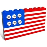 LEGO® Bulk Bricks U.S. Flag 10042 (1/1)
