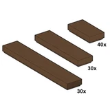 LEGO® Bulk Bricks Brown Tiles 10046 (1/1)