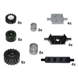 Small Wheels and Axles 10048