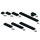 LEGO® Bulk Bricks Black Plates 10061 (1/1)