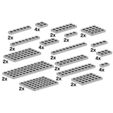 LEGO® Bulk Bricks Assorted Light Grey Plates 10148 (1/1)