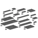 LEGO® Bulk Bricks Assorted Dark Grey Plates 10149 (1/1)