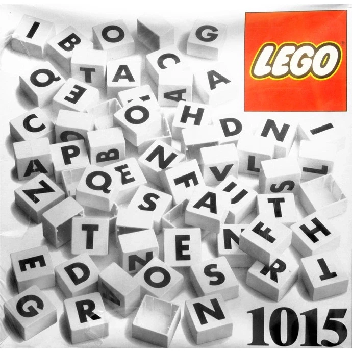 LEGO® Dacta Letters Large 1015 (1/1) LEGO® Dacta Letters Large 1015 (1/1)