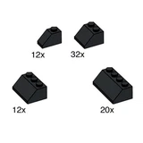 LEGO® Bulk Bricks Black Roof Tiles 10161 (1/1)