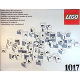 LEGO® Dacta Letter Bricks for Wall Board 1017 (1/1) LEGO® Dacta Letter Bricks for Wall Board 1017 (1/1)