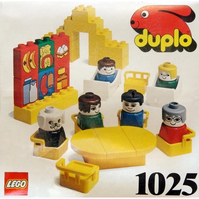 LEGO® Dacta Figures and Furniture 1025 (1/1) LEGO® Dacta Figures and Furniture 1025 (1/1)