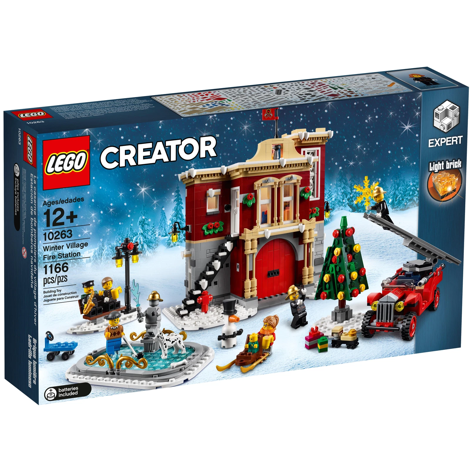 LEGO® Icons La caserne des pompiers du village d'hiver 10263 (1/18) LEGO® Icons La caserne des pompiers du village d'hiver 10263 (1/18)