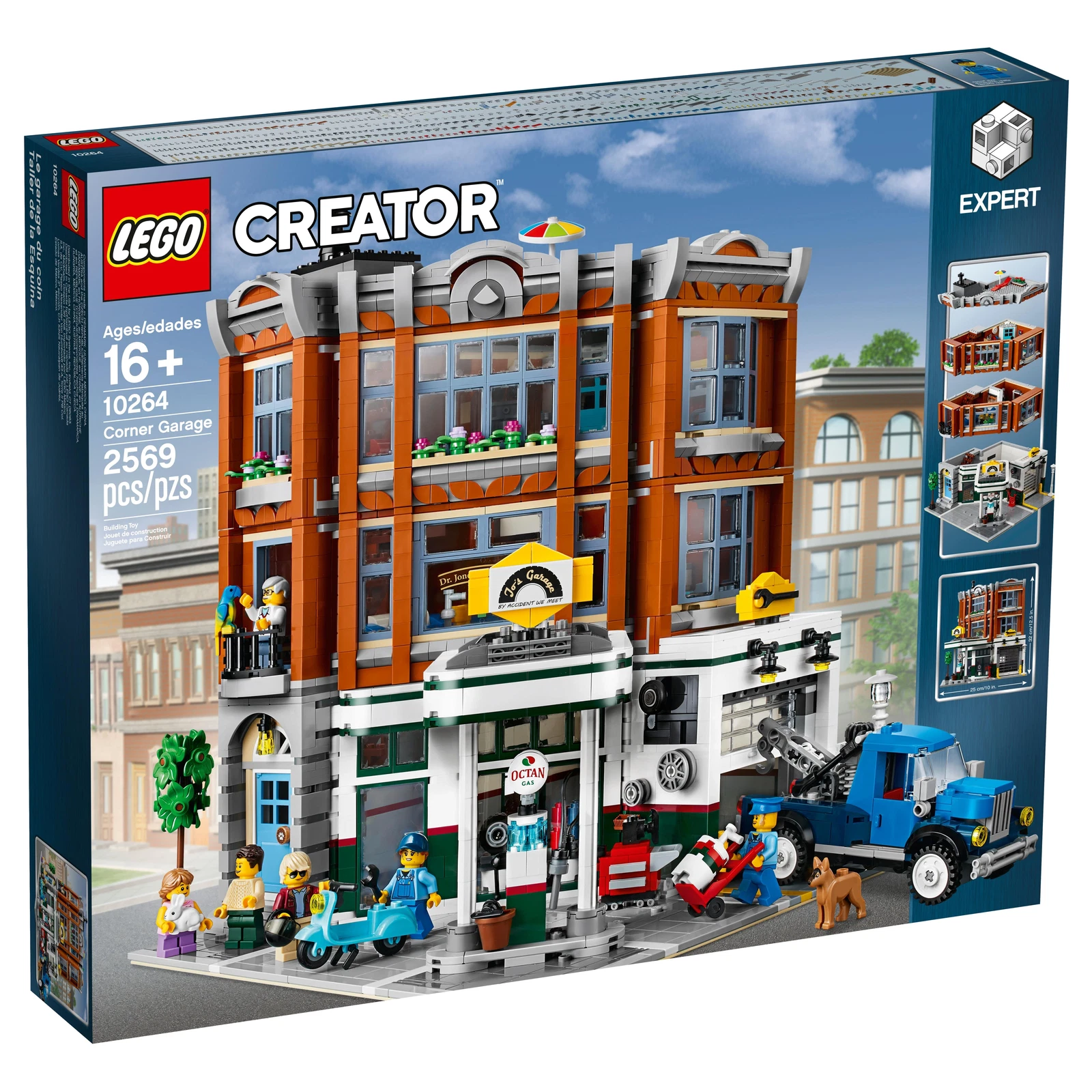 LEGO® Icons Le garage du coin 10264 (1/14) LEGO® Icons Le garage du coin 10264 (1/14)