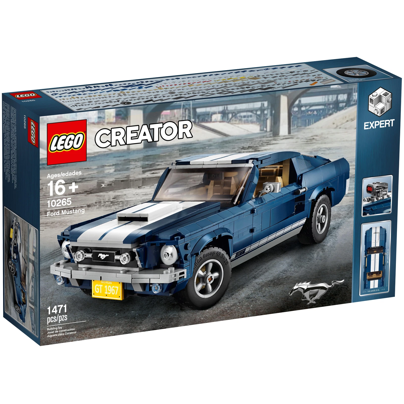 LEGO® Icons Ford Mustang 10265 (1/21) LEGO® Icons Ford Mustang 10265 (1/21)