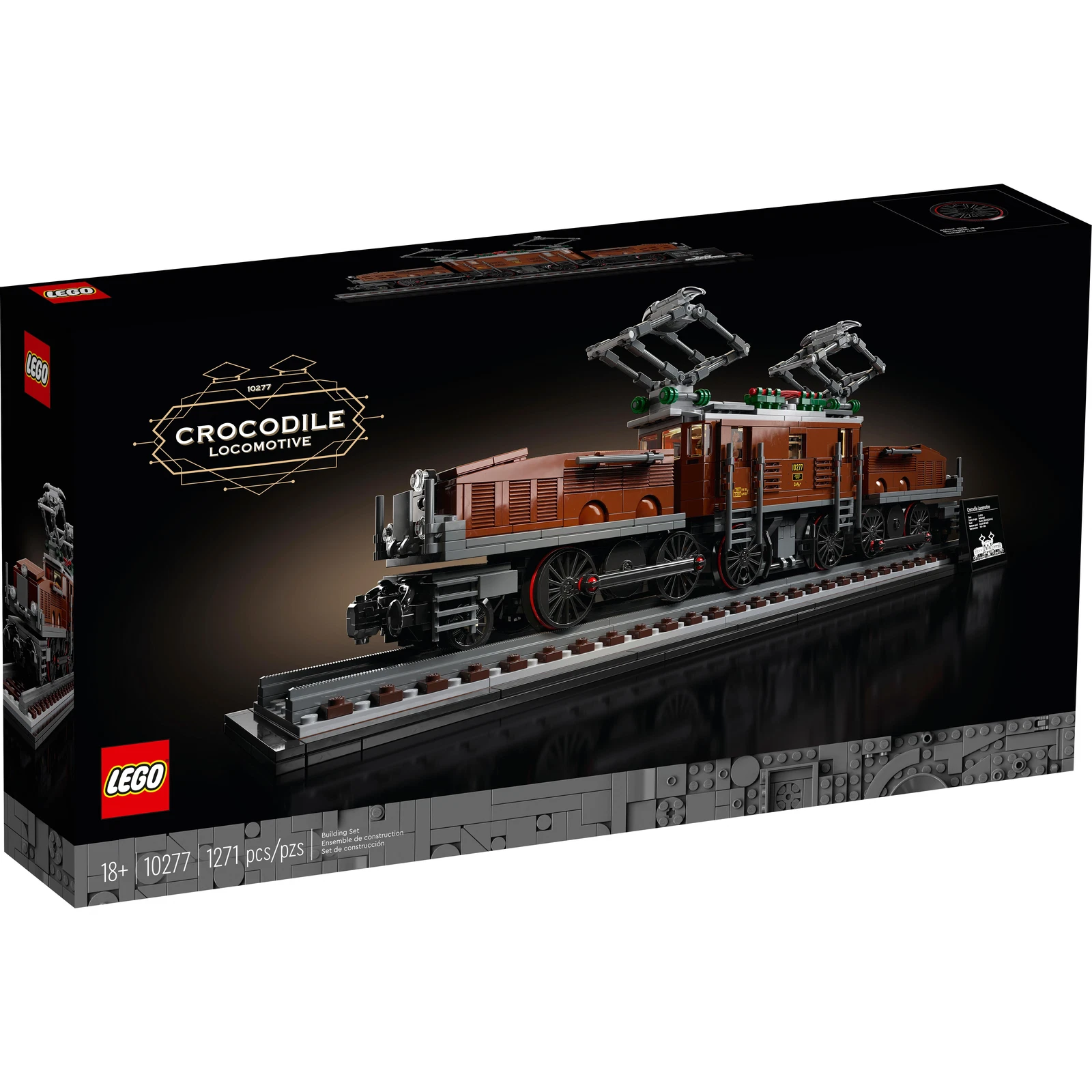 LEGO® Icons Crocodile Locomotive 10277 (1/17) LEGO® Icons Crocodile Locomotive 10277 (1/17)
