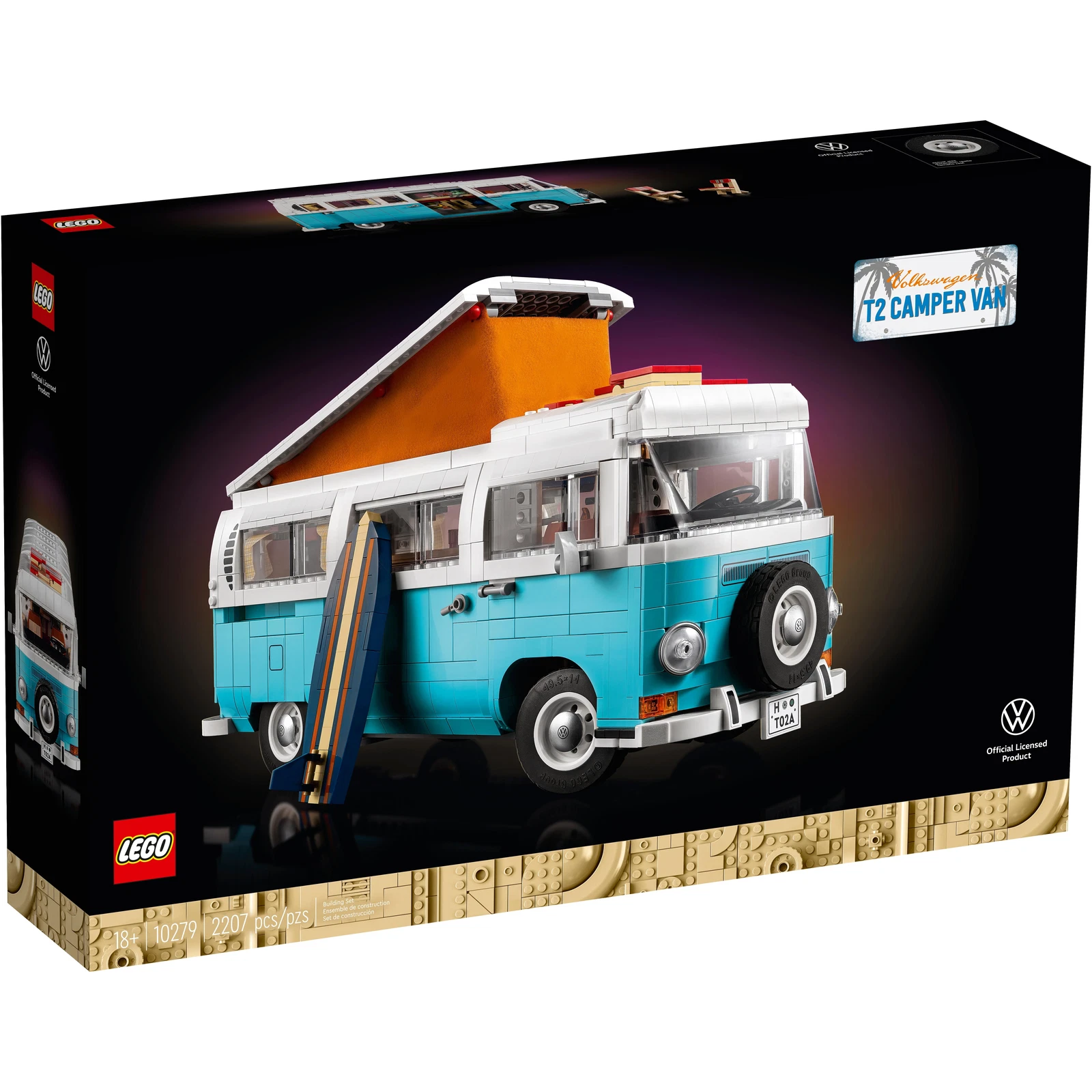 LEGO® Icons Le camping-car Volkswagen T2 10279 (1/31) LEGO® Icons Le camping-car Volkswagen T2 10279 (1/31)