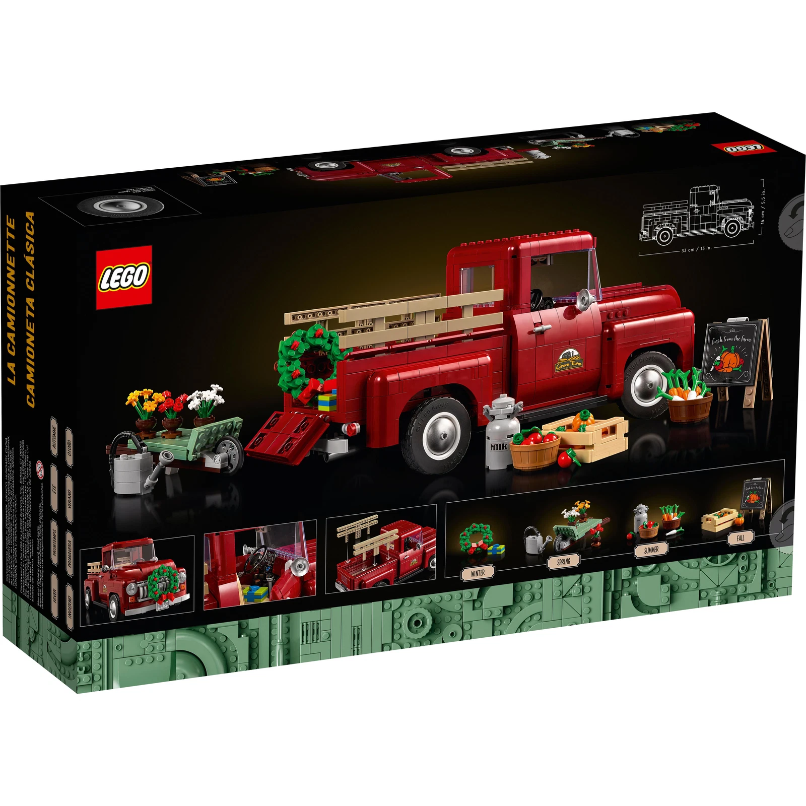 レゴ 10290 LEGO Creator Pickup Truck 10290 review! Instant modern