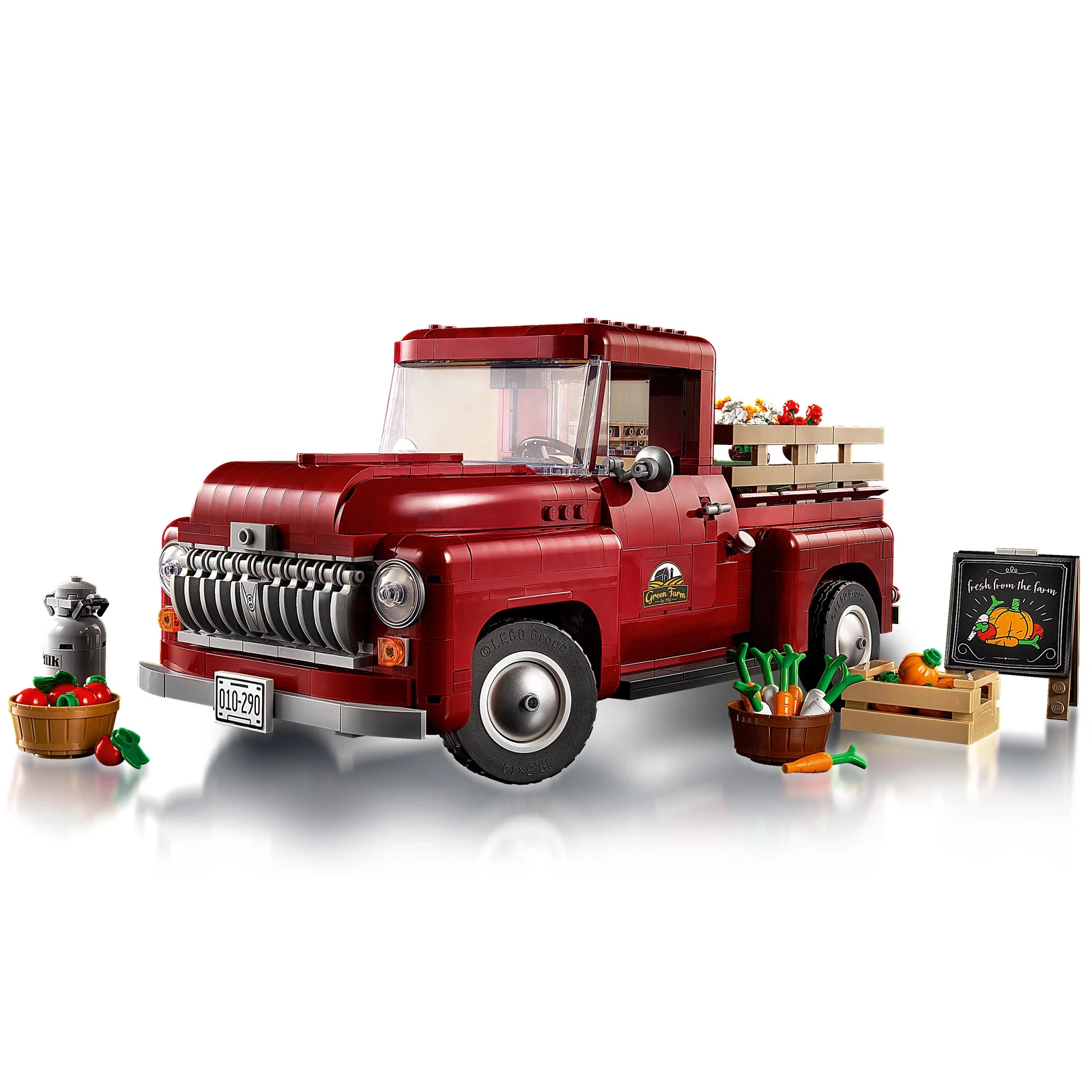 レゴ 10290 Amazon.com: LEGO® Icons Pickup Truck 10290 Building Kit for