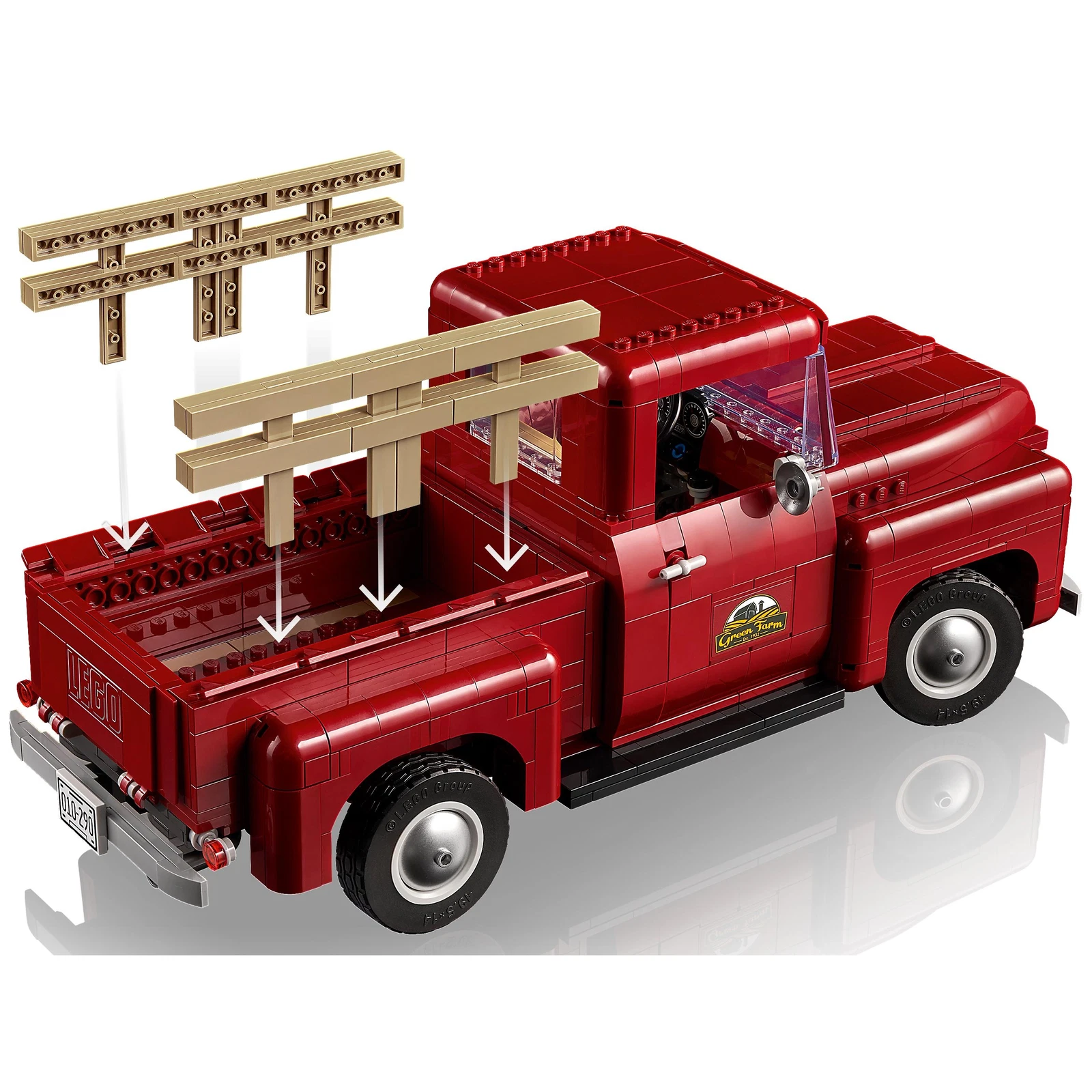 レゴ 10290 Amazon.com: LEGO® Icons Pickup Truck 10290 Building Kit for