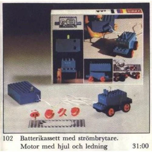 LEGO® Trains 4.5V Motor Set 102 (1/1) LEGO® Trains 4.5V Motor Set 102 (1/1)