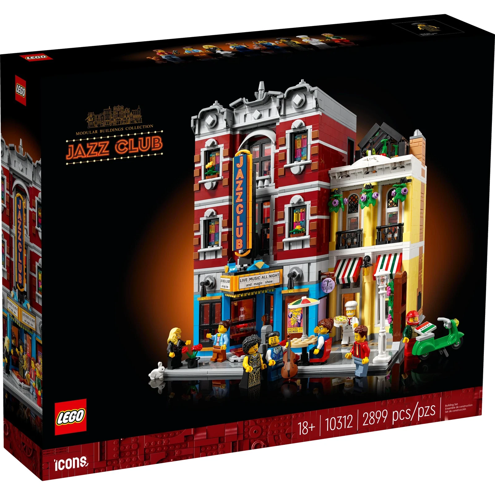 LEGO® Icons Jazz Club 10312 (1/16) LEGO® Icons Jazz Club 10312 (1/16)