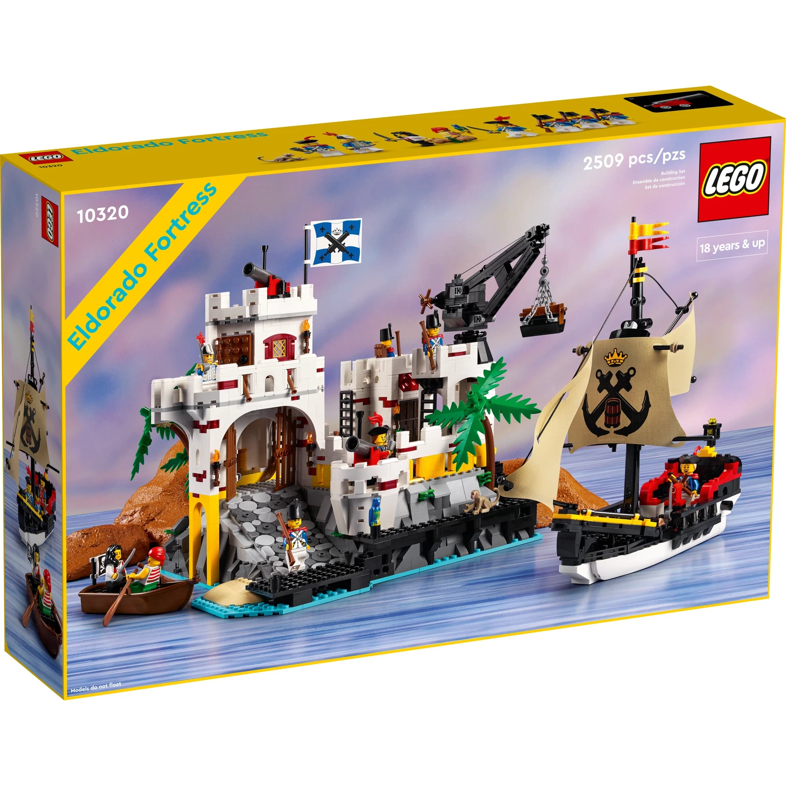 LEGO® Icons La forteresse de l’Eldorado 10320 (1/10) LEGO® Icons La forteresse de l’Eldorado 10320 (1/10)