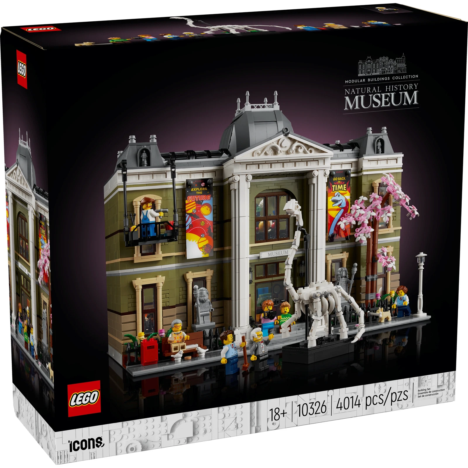 LEGO® Icons Naturhistorisches Museum 10326 (1/10) LEGO® Icons Naturhistorisches Museum 10326 (1/10)
