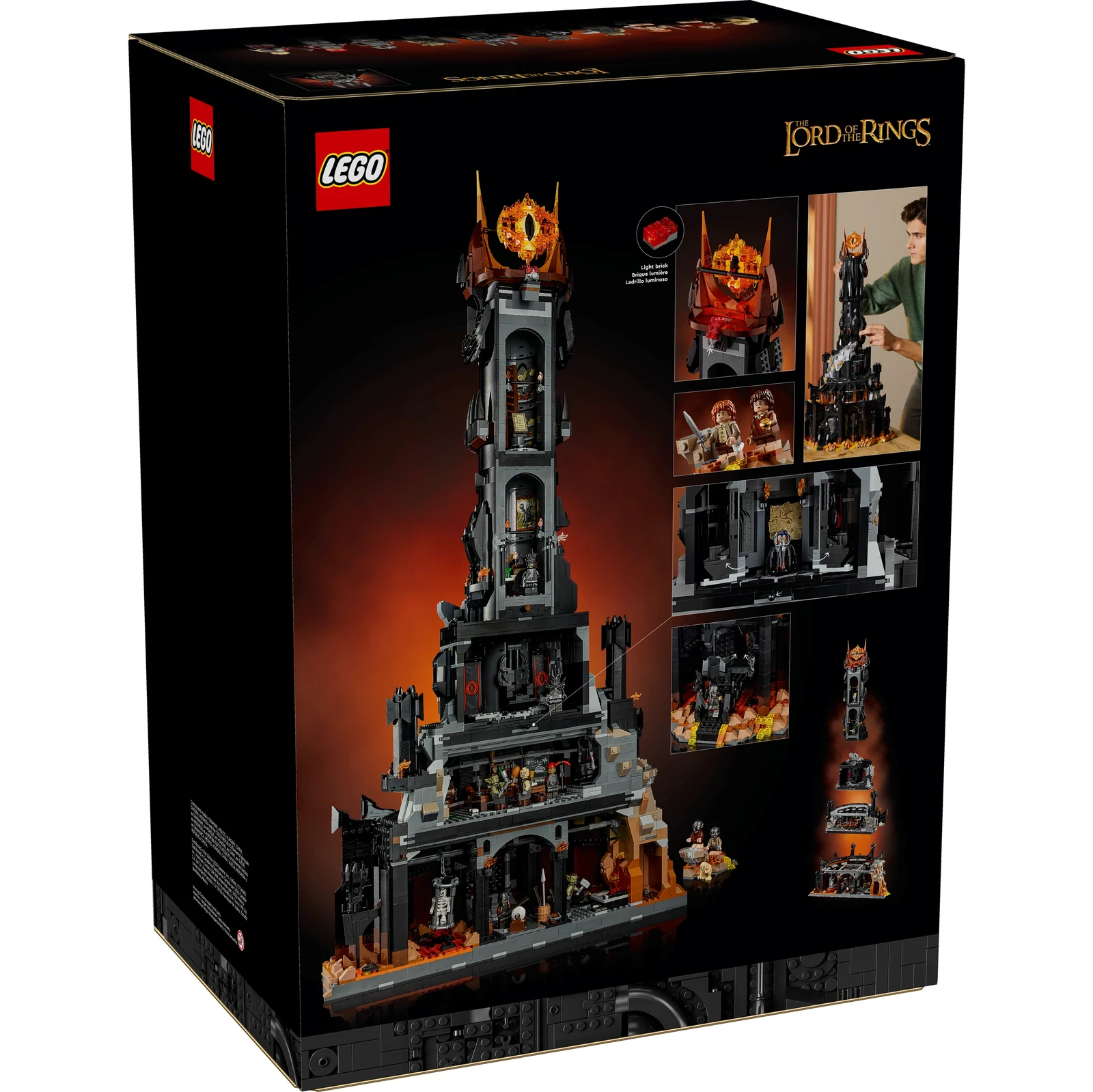 Koop LEGO® The Lord of the Rings: Barad-dûr 10333 goedkoop | 🇳🇱  Prijsvergelijking, image size:1600x1599