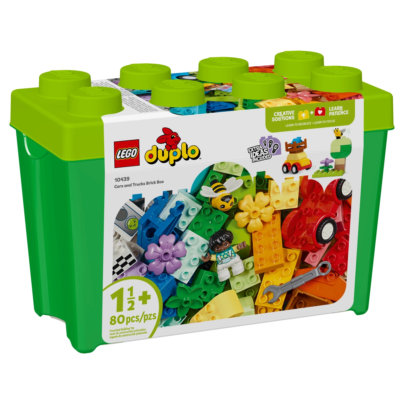 LEGO® DUPLO® Auto's en vrachtwagens in opbergdoos 10439 (1/5) LEGO® DUPLO® Auto's en vrachtwagens in opbergdoos 10439 (1/5)