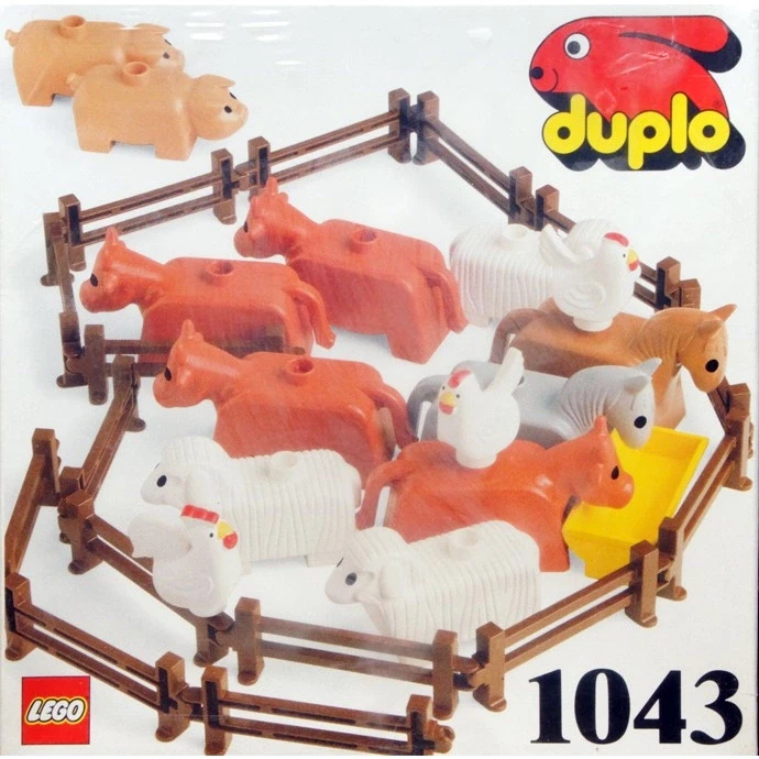 LEGO® Dacta Farm Animals Set 1043 (1/1) LEGO® Dacta Farm Animals Set 1043 (1/1)