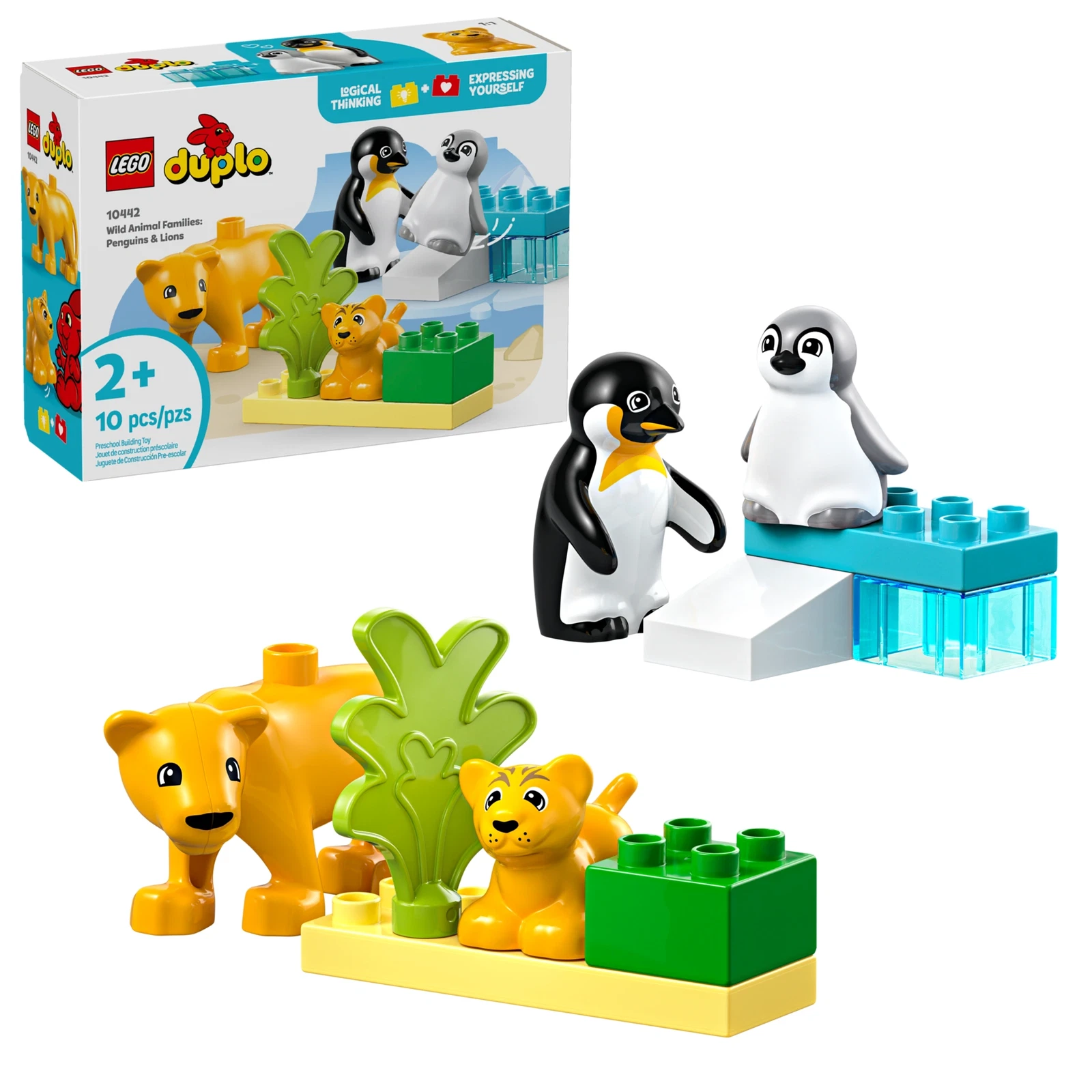 LEGO® DUPLO Wild Animal Families: Penguins & Lions 10442 (1/9) LEGO® DUPLO Wild Animal Families: Penguins & Lions 10442 (1/9)