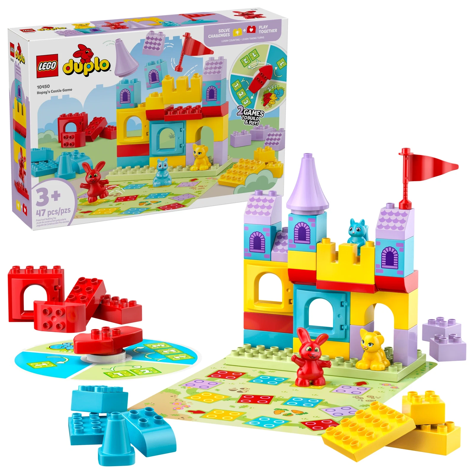 LEGO® DUPLO® Hopsy's kasteelspel 10450 (1/11) LEGO® DUPLO® Hopsy's kasteelspel 10450 (1/11)