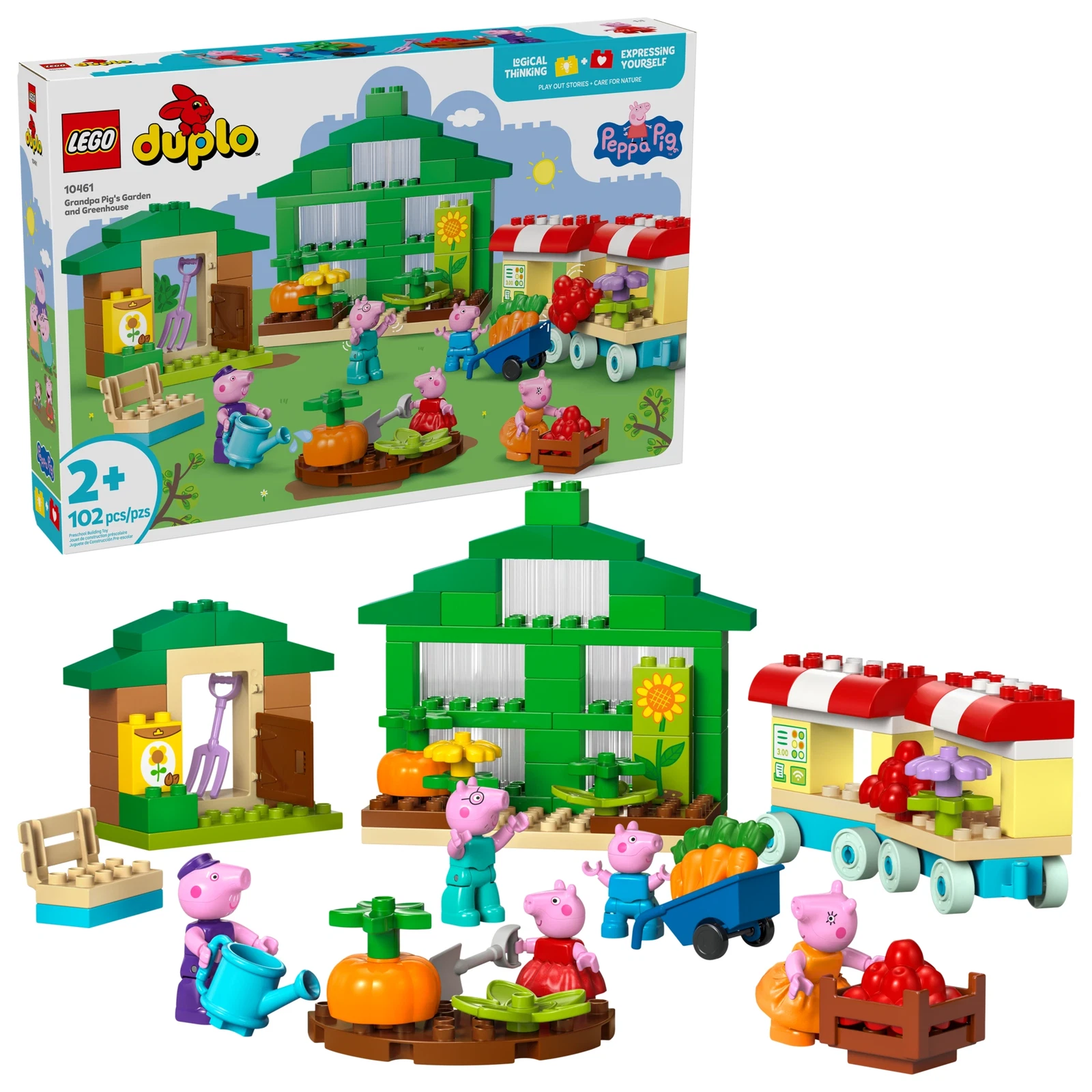 LEGO® DUPLO Grandpa Pig's Garden and Greenhouse 10461 (1/8) LEGO® DUPLO Grandpa Pig's Garden and Greenhouse 10461 (1/8)