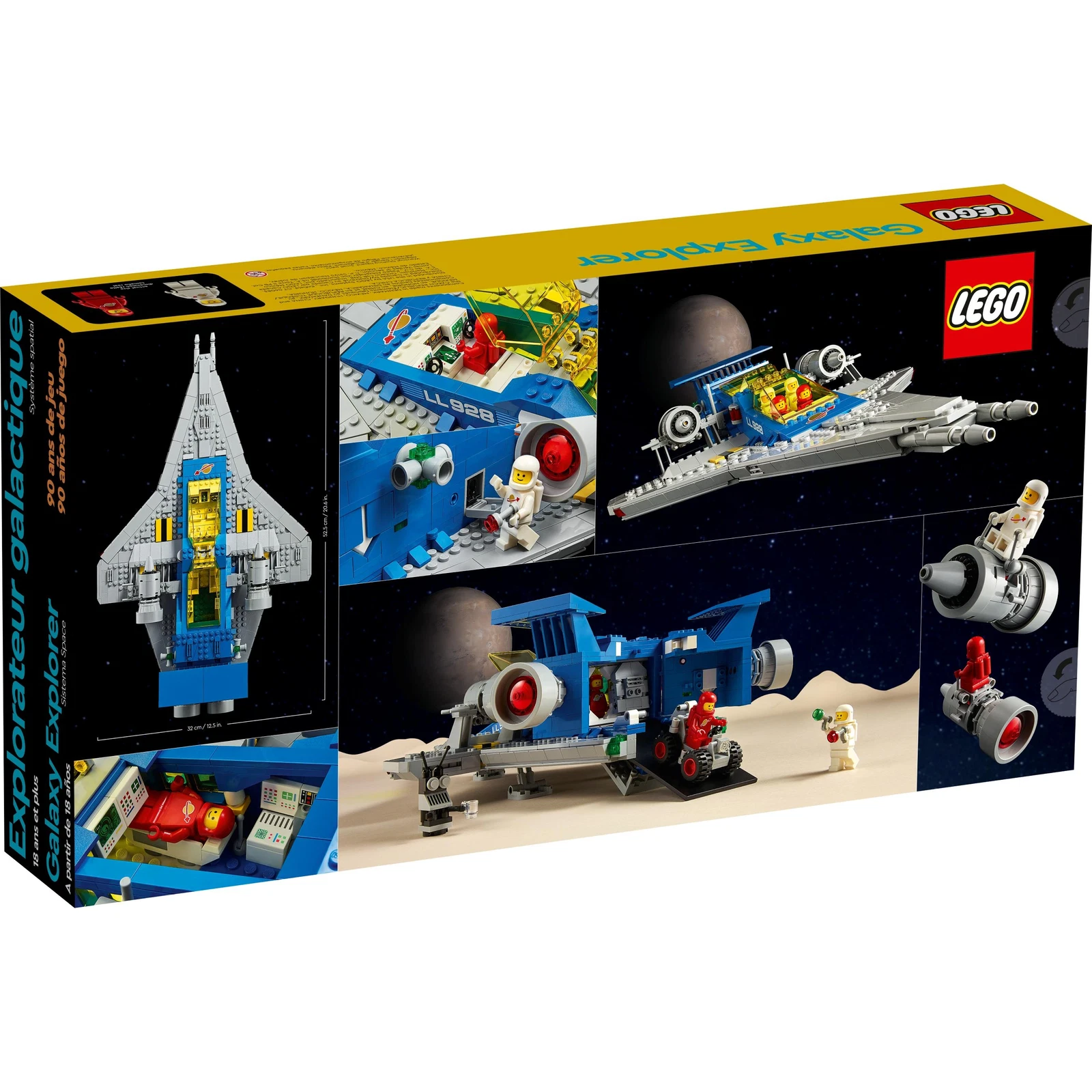 Icons Galaxy Explorer Building shops Set for Adults who love Space 10497