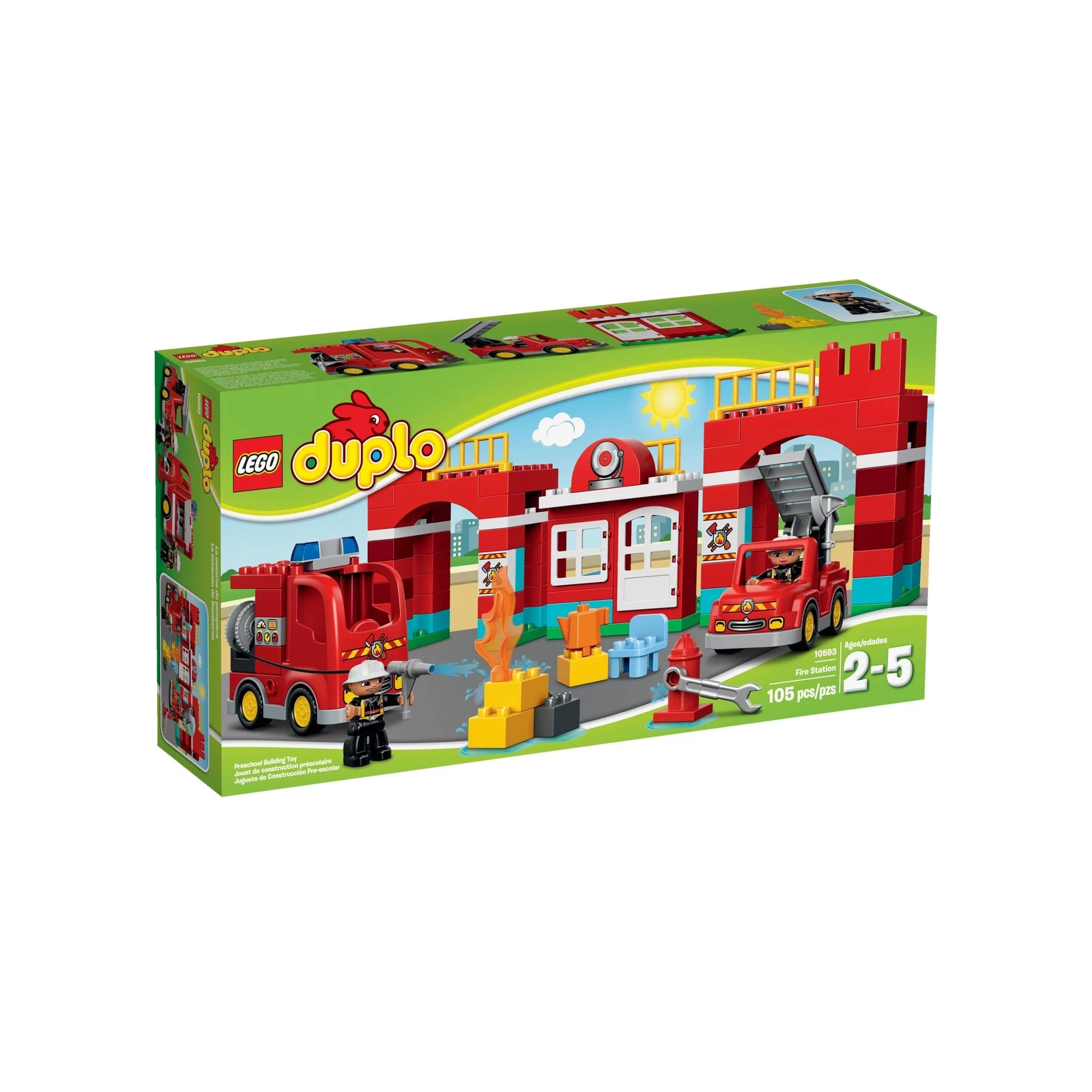 LEGO® DUPLO® La caserne des pompiers 10593 (1/9) LEGO® DUPLO® La caserne des pompiers 10593 (1/9)