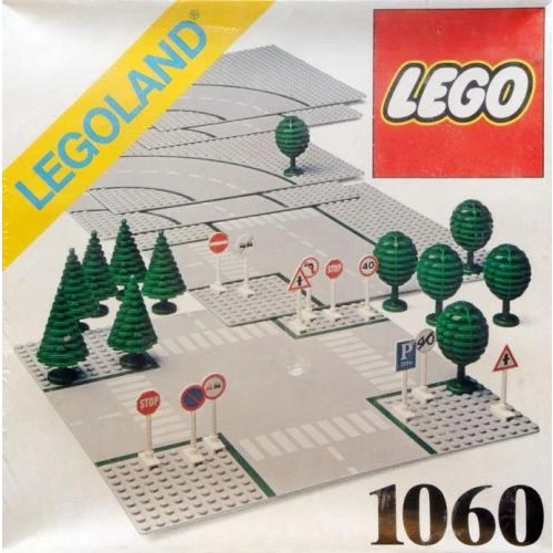 LEGO® Dacta Road Plates and Signs 1060 (1/1) LEGO® Dacta Road Plates and Signs 1060 (1/1)