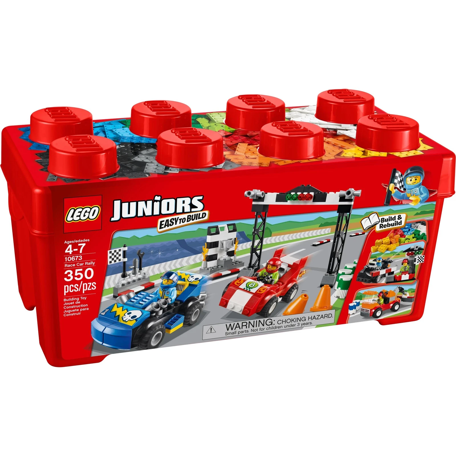 LEGO® Juniors Race Car Rally 10673 (1/6) LEGO® Juniors Race Car Rally 10673 (1/6)