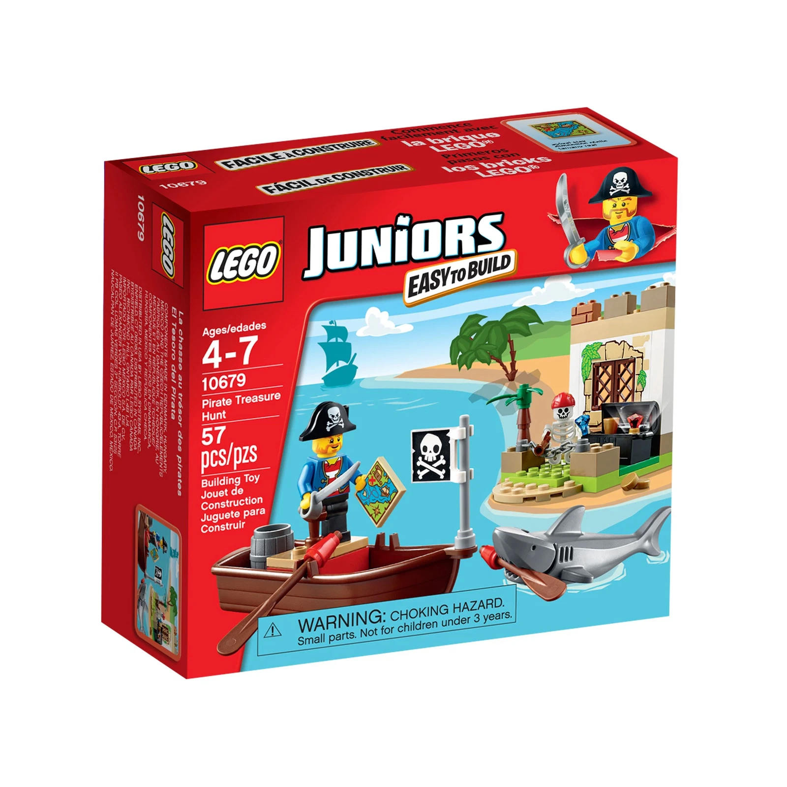 LEGO® Juniors Pirate Treasure Hunt 10679 (1/7) LEGO® Juniors Pirate Treasure Hunt 10679 (1/7)