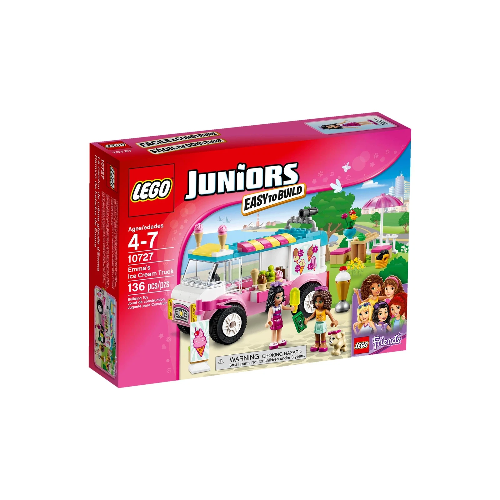 LEGO® Juniors Emma's Ice Cream Truck 10727 (1/10) LEGO® Juniors Emma's Ice Cream Truck 10727 (1/10)