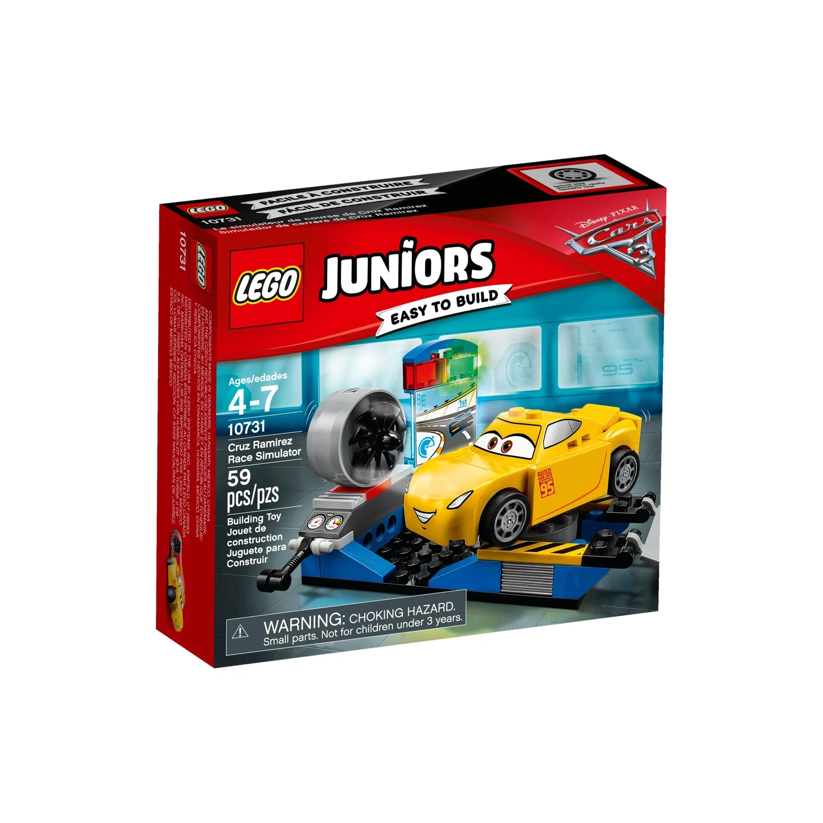 LEGO® Juniors Cruz Ramirez Rennsimulator 10731 (1/6) LEGO® Juniors Cruz Ramirez Rennsimulator 10731 (1/6)