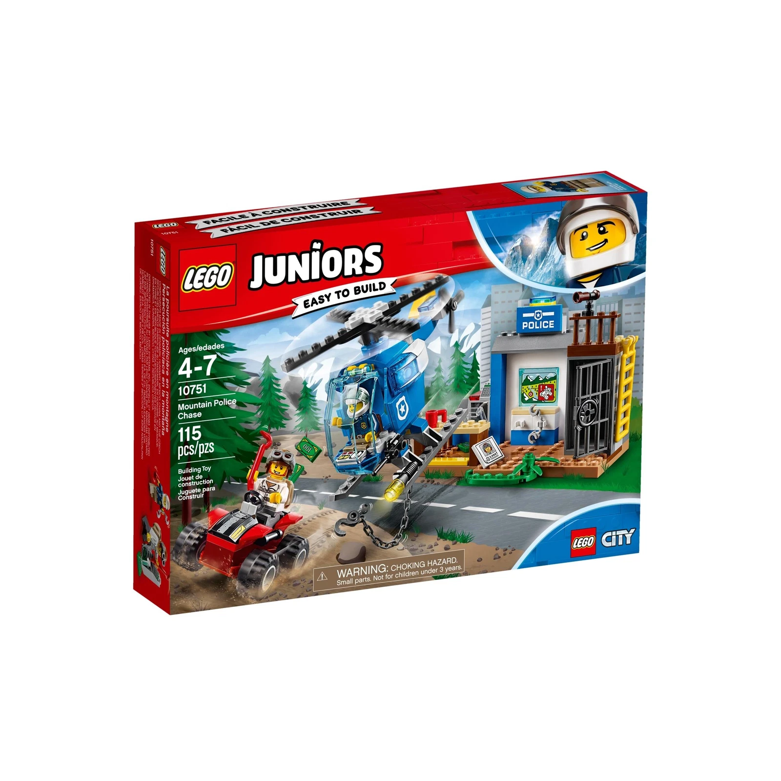 LEGO® Juniors Gebirgspolizei auf Verfolgungsjagd 10751 (1/10) LEGO® Juniors Gebirgspolizei auf Verfolgungsjagd 10751 (1/10)