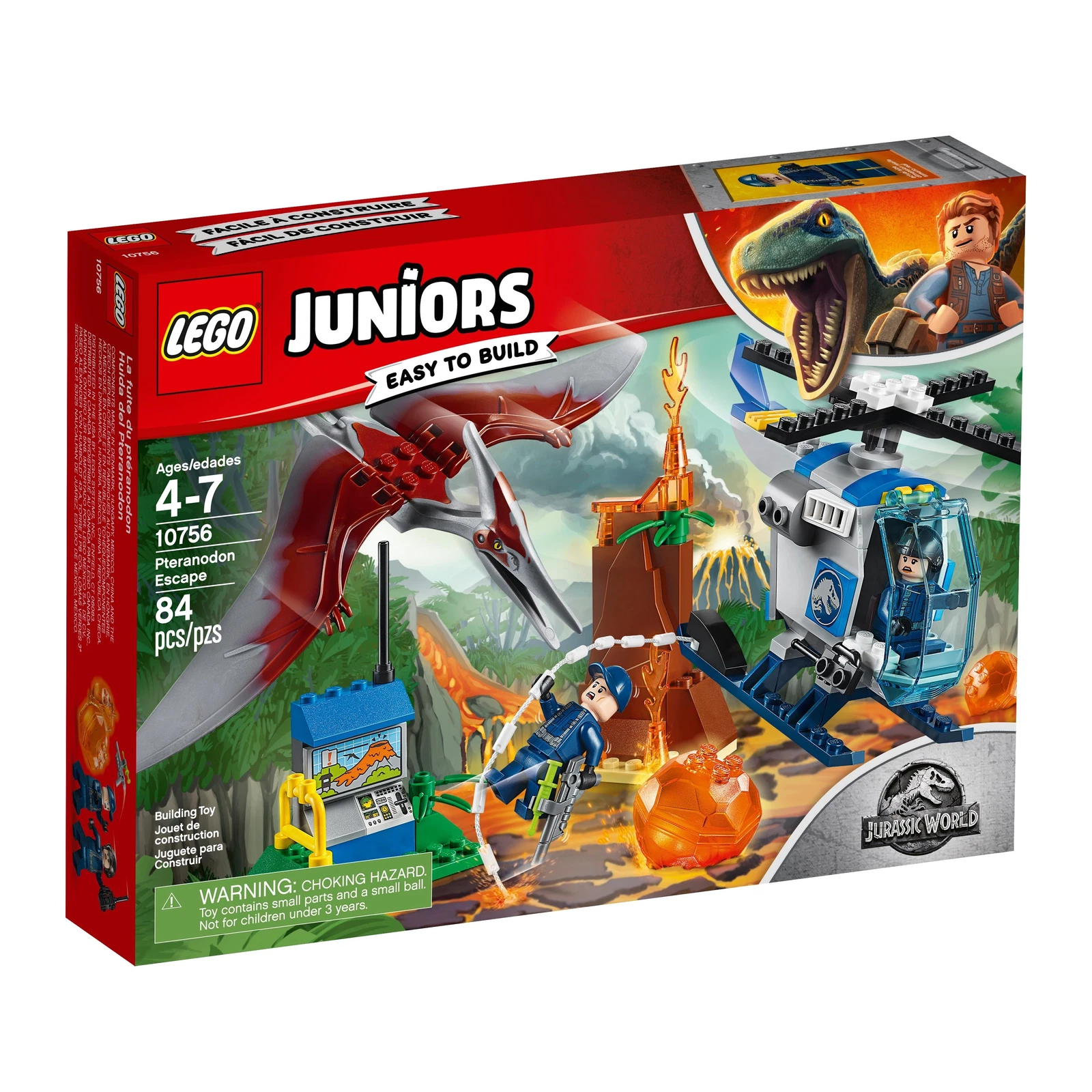 LEGO® Juniors La fuite du ptéranodon 10756 (1/8) LEGO® Juniors La fuite du ptéranodon 10756 (1/8)
