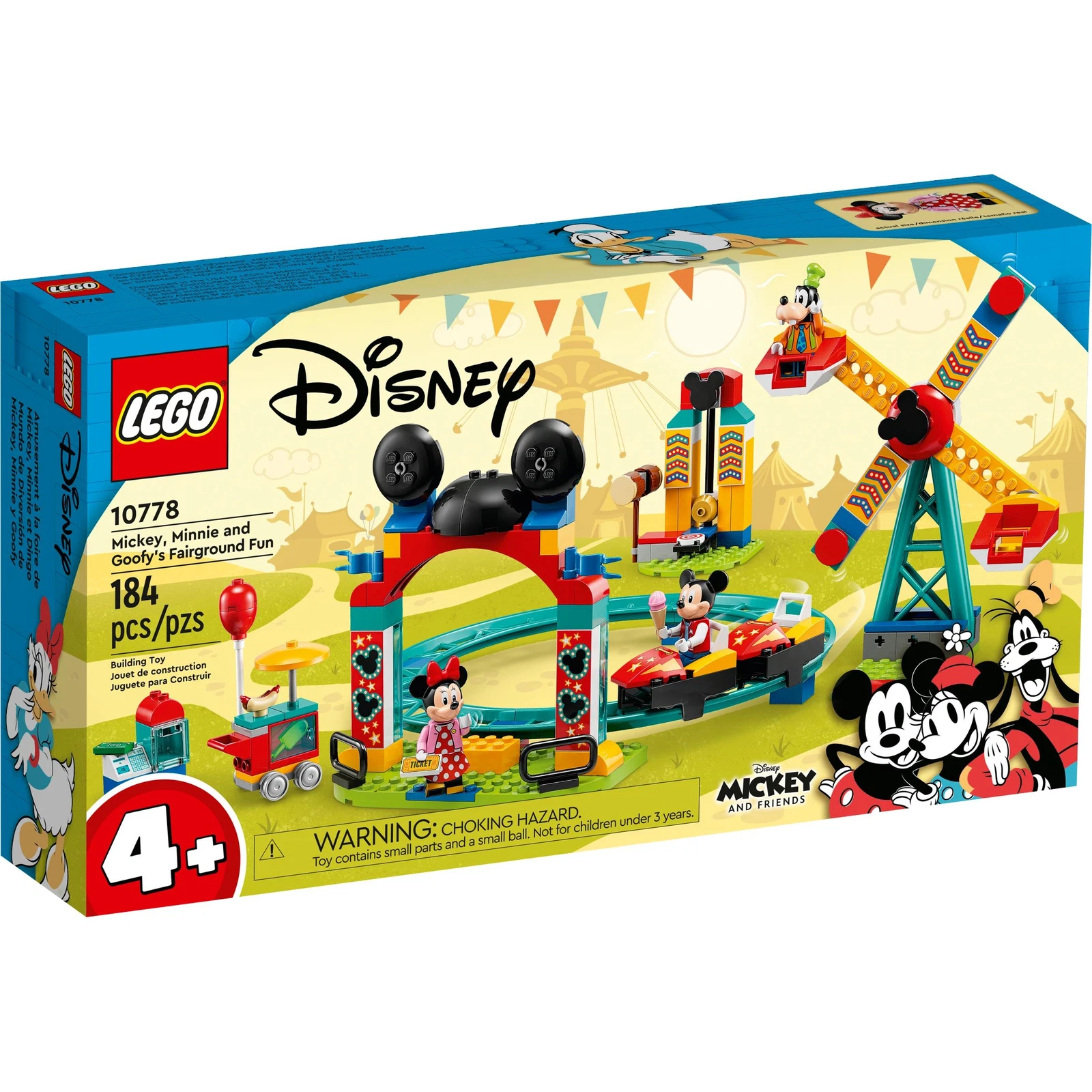 LEGO® Disney™ Mickey, Minnie en Goofy Kermisplezier 10778 (1/8) LEGO® Disney™ Mickey, Minnie en Goofy Kermisplezier 10778 (1/8)