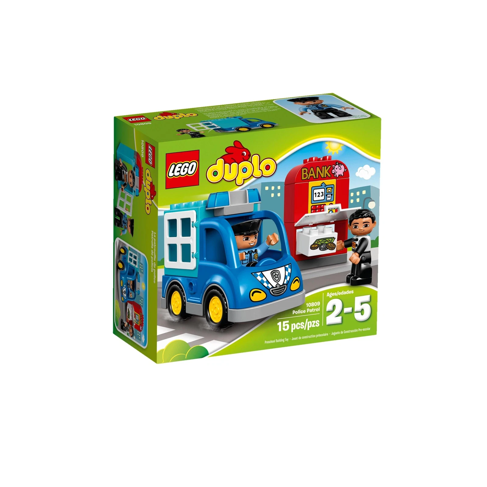 LEGO® DUPLO® La patrouille de police 10809 (1/7) LEGO® DUPLO® La patrouille de police 10809 (1/7)