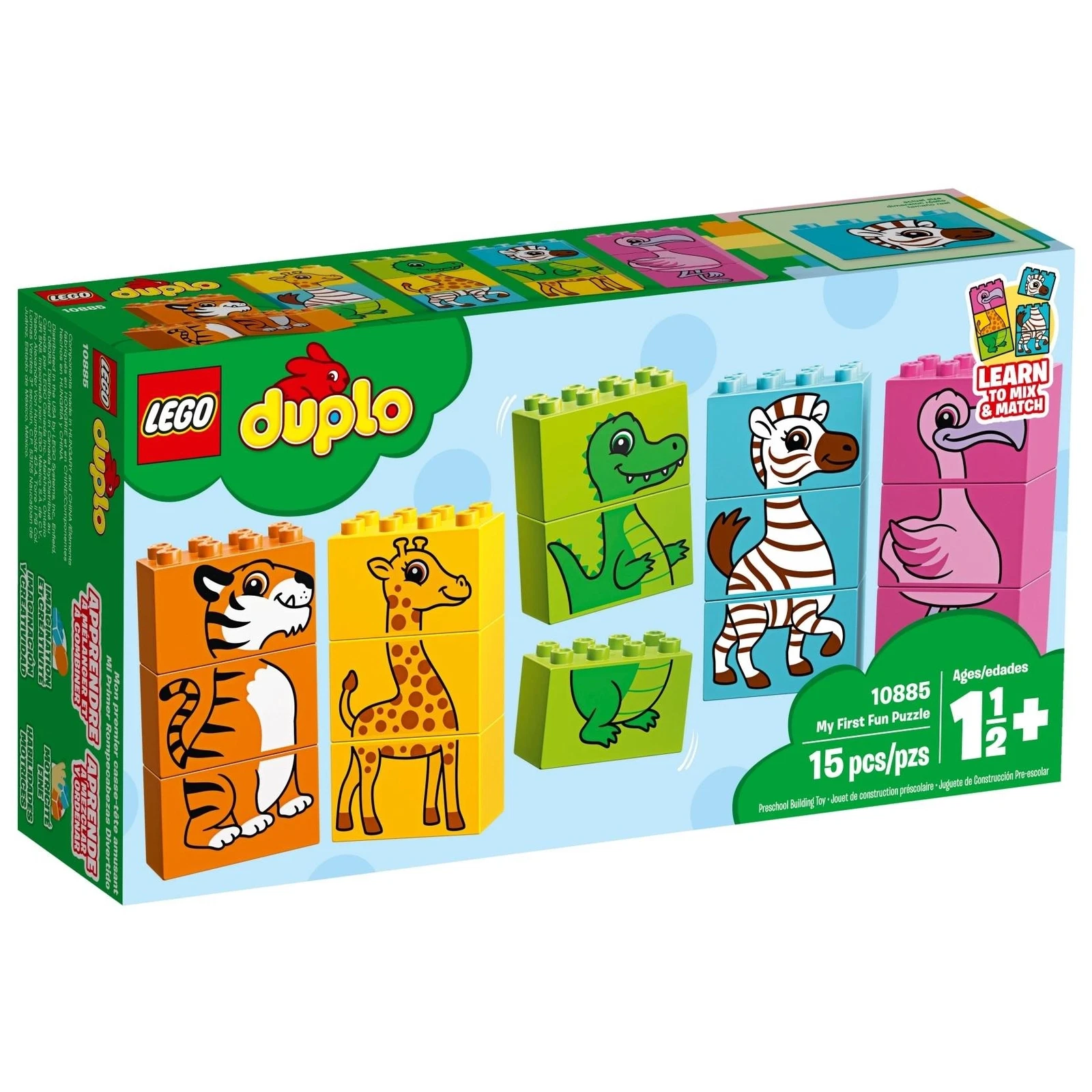 LEGO® DUPLO My First Fun Puzzle 10885 (1/8) LEGO® DUPLO My First Fun Puzzle 10885 (1/8)