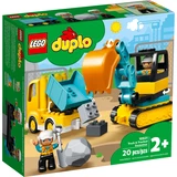 LEGO® DUPLO® Truck & Graafmachine met rupsbanden 10931 (1/10) LEGO® DUPLO® Truck & Graafmachine met rupsbanden 10931 (1/10)