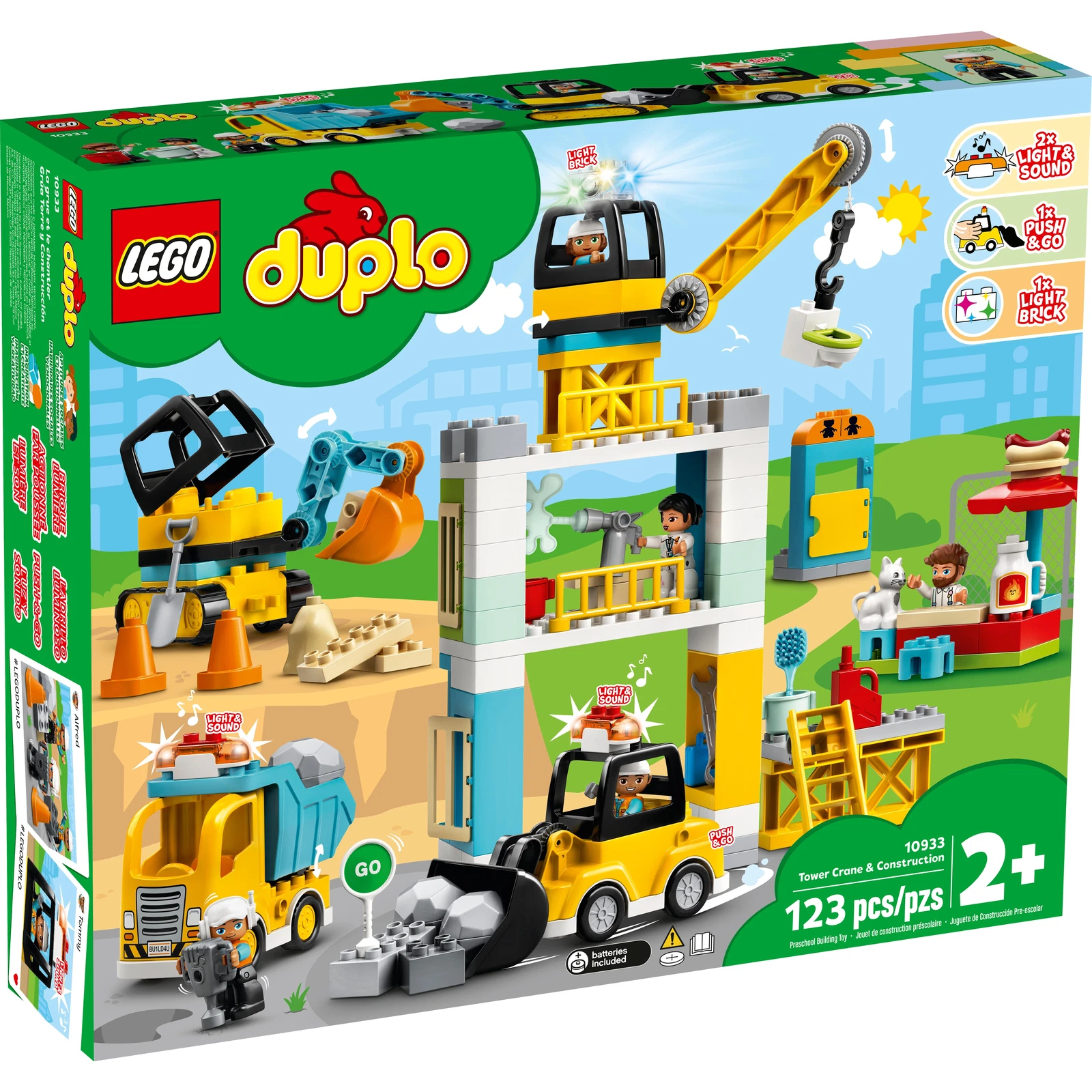LEGO® DUPLO® Torenkraan & Bouwterrein 10933 (1/14) LEGO® DUPLO® Torenkraan & Bouwterrein 10933 (1/14)