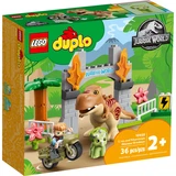 LEGO® DUPLO T. rex and Triceratops Dinosaur Breakout 10939 (1/6)