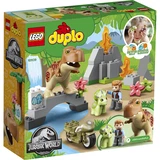 LEGO® DUPLO T. rex and Triceratops Dinosaur Breakout 10939 (3/6)