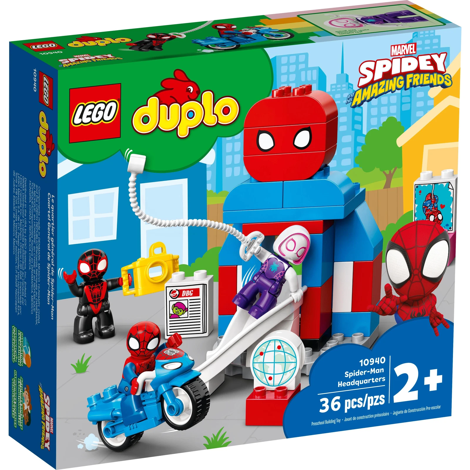 LEGO® DUPLO Spider-Man Headquarters 10940 (1/11) LEGO® DUPLO Spider-Man Headquarters 10940 (1/11)