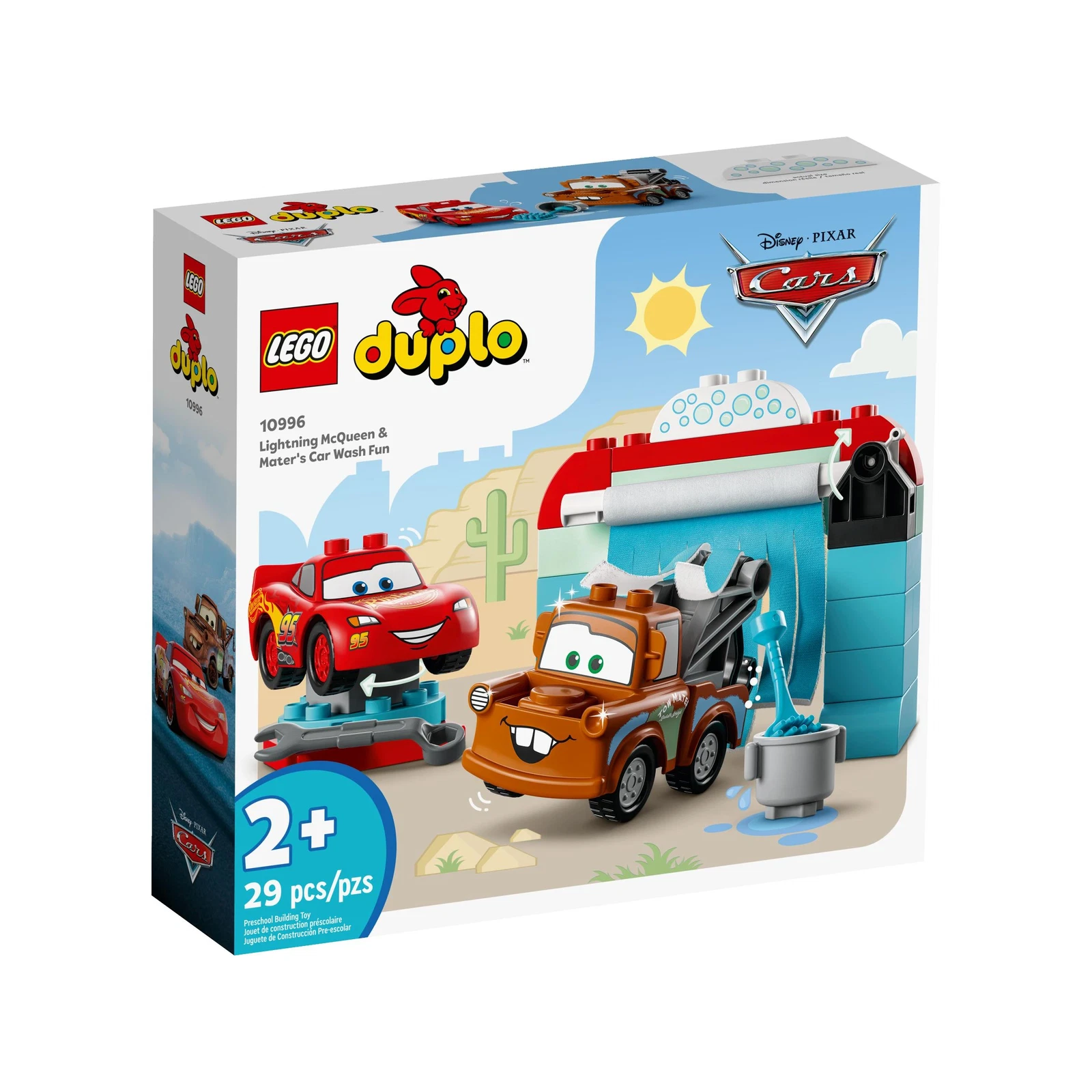 LEGO® Lightning McQueen & Mater's Car Wash Fun 10996 | 🇬🇧 Price