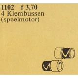 LEGO® Service Packs Four Motor Wheel Bushes 1102 (1/1) LEGO® Service Packs Four Motor Wheel Bushes 1102 (1/1)