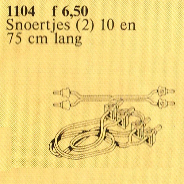 LEGO® Service Packs Two Connector Leads 1104 (1/1) LEGO® Service Packs Two Connector Leads 1104 (1/1)